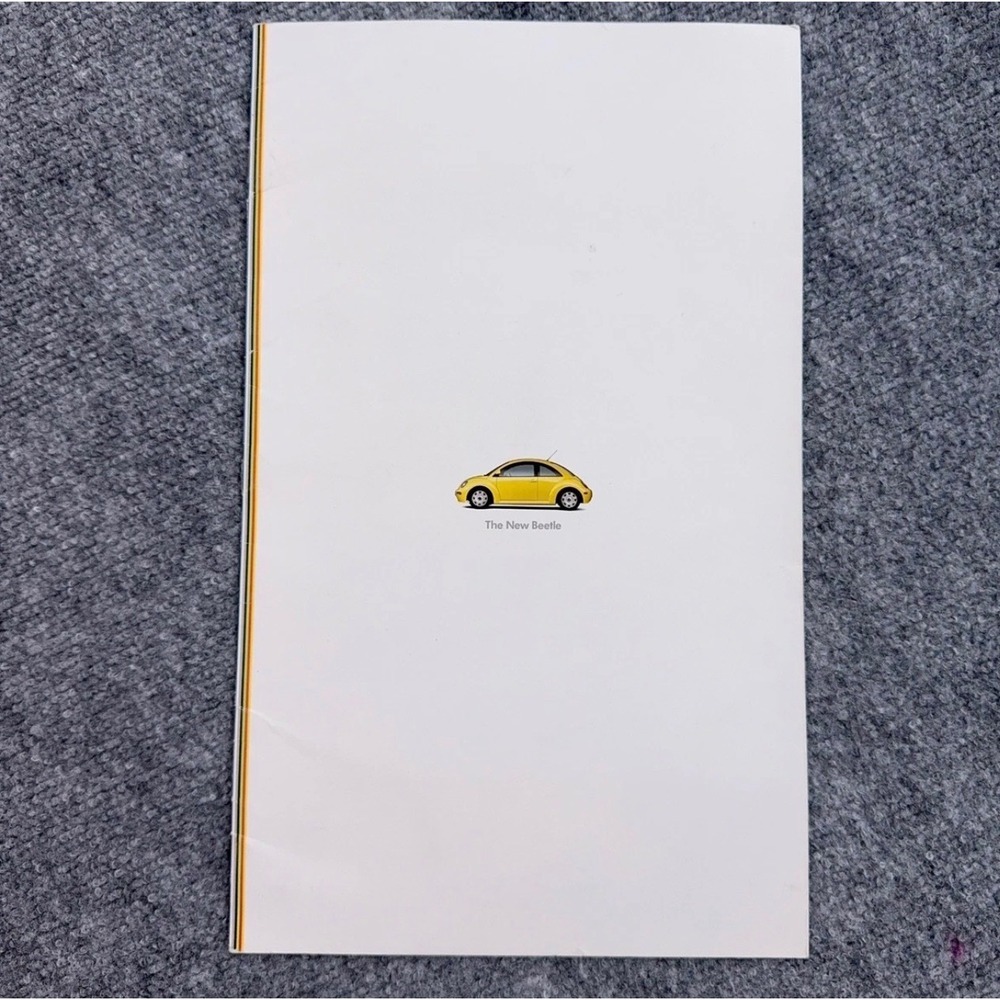 1998‎ Volkswagen The New Beetle Sales Brochure Drivers Wanted VW Catalog 98 US